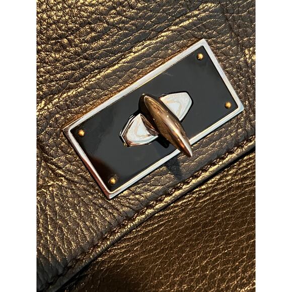 Givenchy Leather Shark Tooth Satchel Bag - Picture 13 of 13